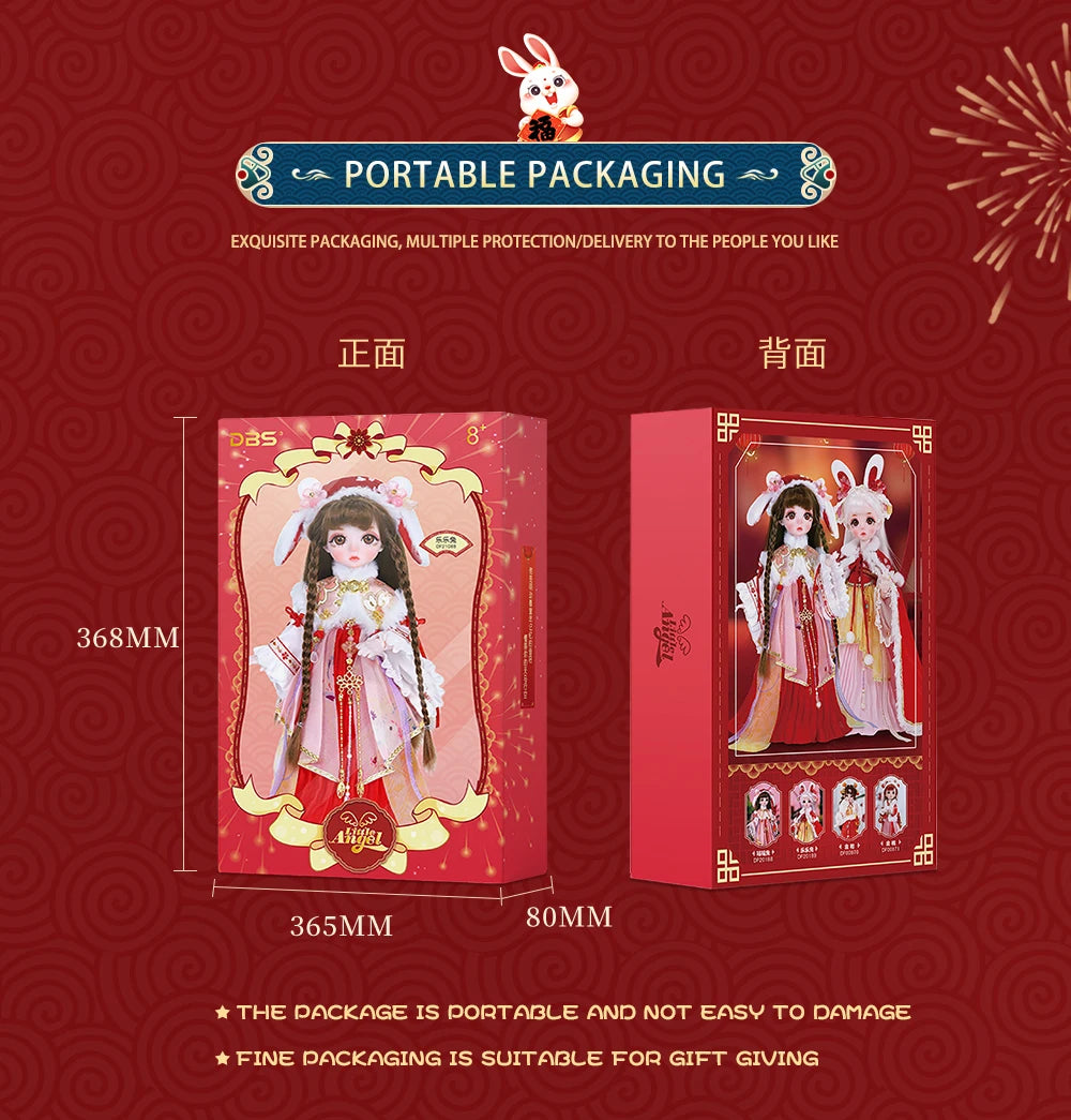 DBS DREAM FAIRY Doll 1/6 BJD Name By Fortune Rabbit Mechanical Joint image 13