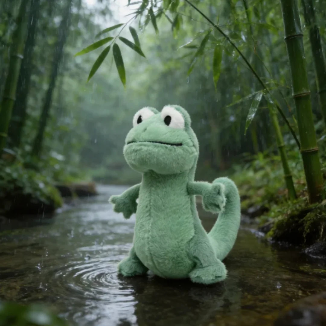 Lizard Plush Doll - Collectible Soft Toy for Fans packaging view