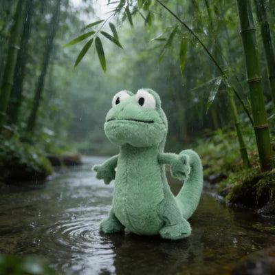 Lizard Plush Doll - Collectible Soft Toy for Fans packaging view