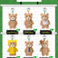 POP MART Ted2 Teddy Bear Action Plush Pendant Blind Box