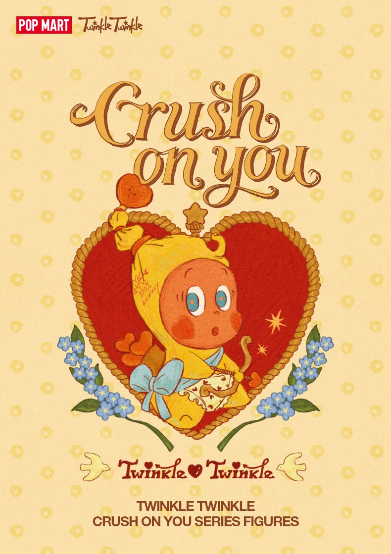 POP MART Twinkle Twinkle Crush On You Series Figures Blind Box
