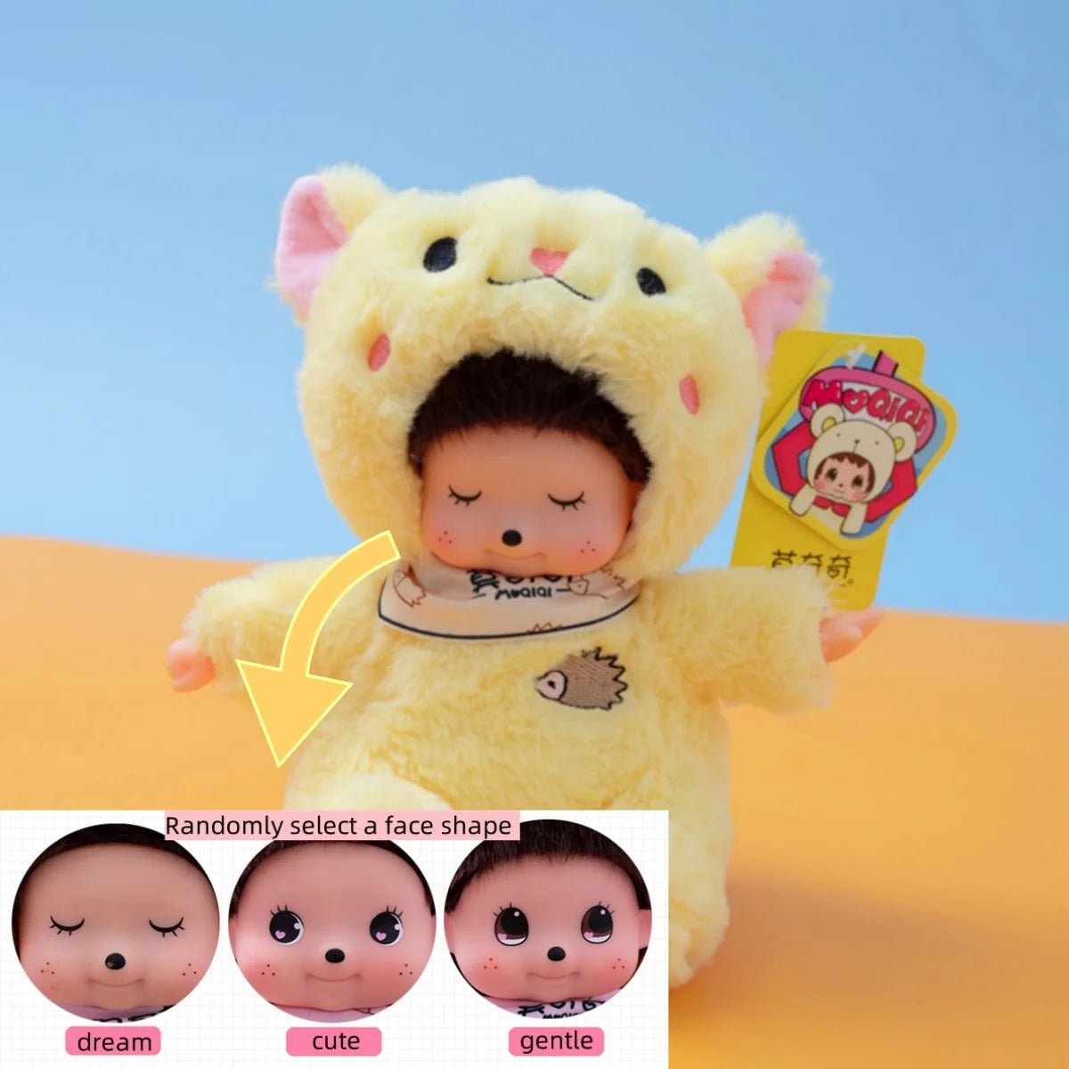 Mochich Vinyl Face Plush – Dolphin, Aries, Bear & Crab