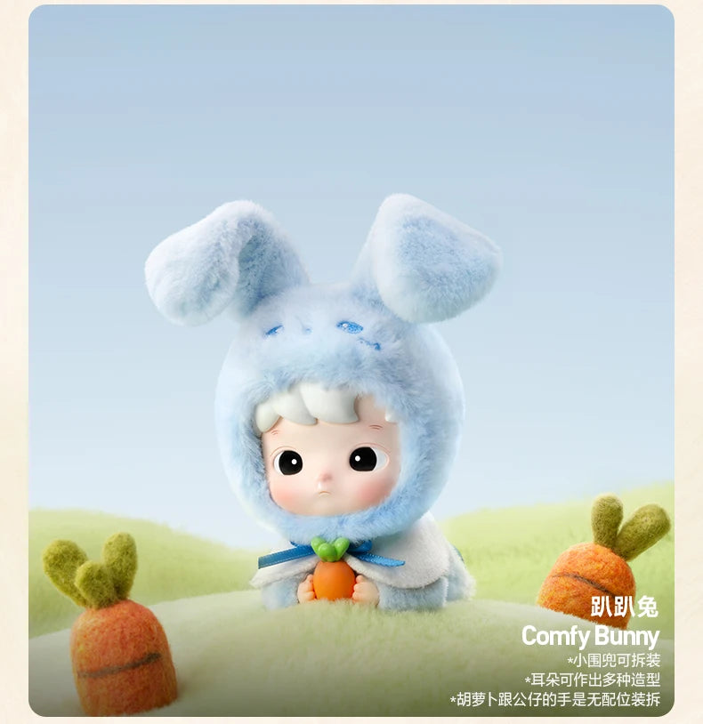 POP MART HACIPUPU Snuggle With You Blind Box Plush Figures (Pre-Order)