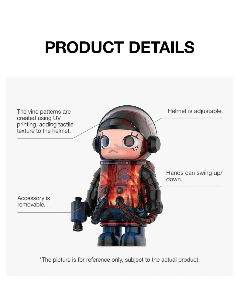 POP MART MEGA Space Molly 400% Stranger Things Limited Edition