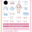 Come4free Bonn Milk Cake Dream Puff Series 1/12 BJD Blind Box Collectible Figures