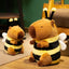 Bee Capybara Plush – Cute Hybrid Stuffed Animal