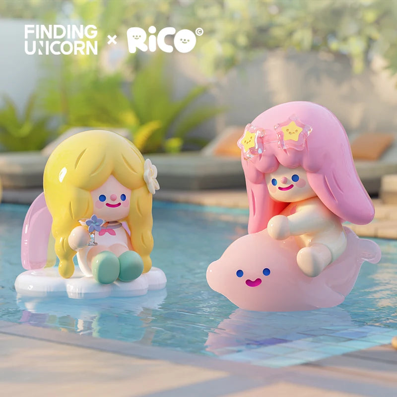 Finding Unicorn RiCO Happy Island Series Blind Box Collectible Figures
