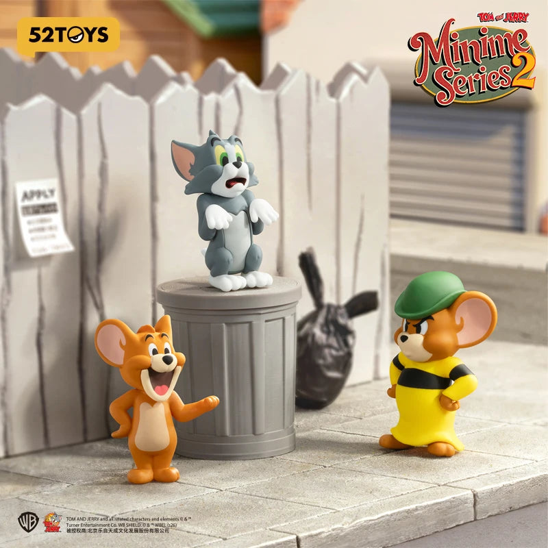 52TOYS Blind Box TOM and JERRY Minime Series 2 Action Figure front product view