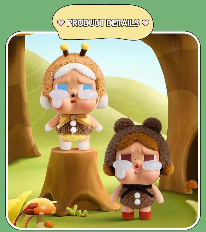 POP MART CRYBABY Crying Again Vinyl Face Plush Blind Box