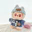 Labubu 17cm Doll Clothes & Accessories | Luxury Outfit with Sweater, Hat, Backpack, Mini Bag