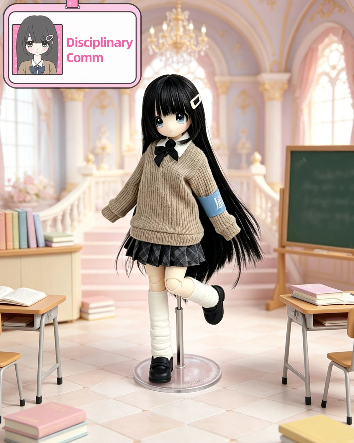 Don't Touch My Bangs Mimi 1/6 BJD Blind Box image 9
