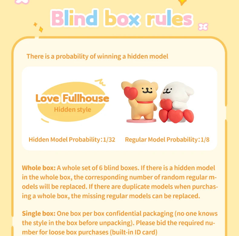 FUNISM Maltese Happy Snuggling Series Blind Box Figures