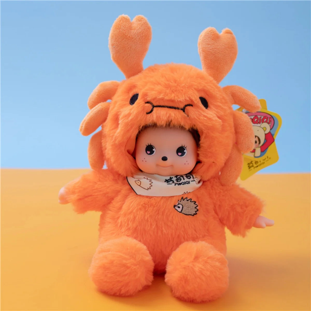 Mochich Vinyl Face Plush – Dolphin, Aries, Bear & Crab