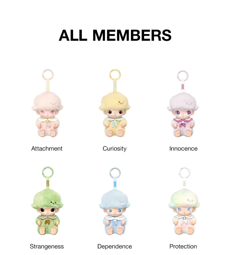 POP MART DIMOO Journal of New Life Plush Pendant Blind Box Series