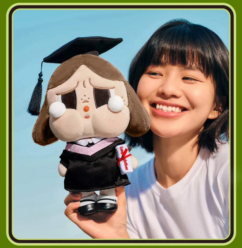 POP MART collectible plush figure, product photo on plain background for collectors in NZ