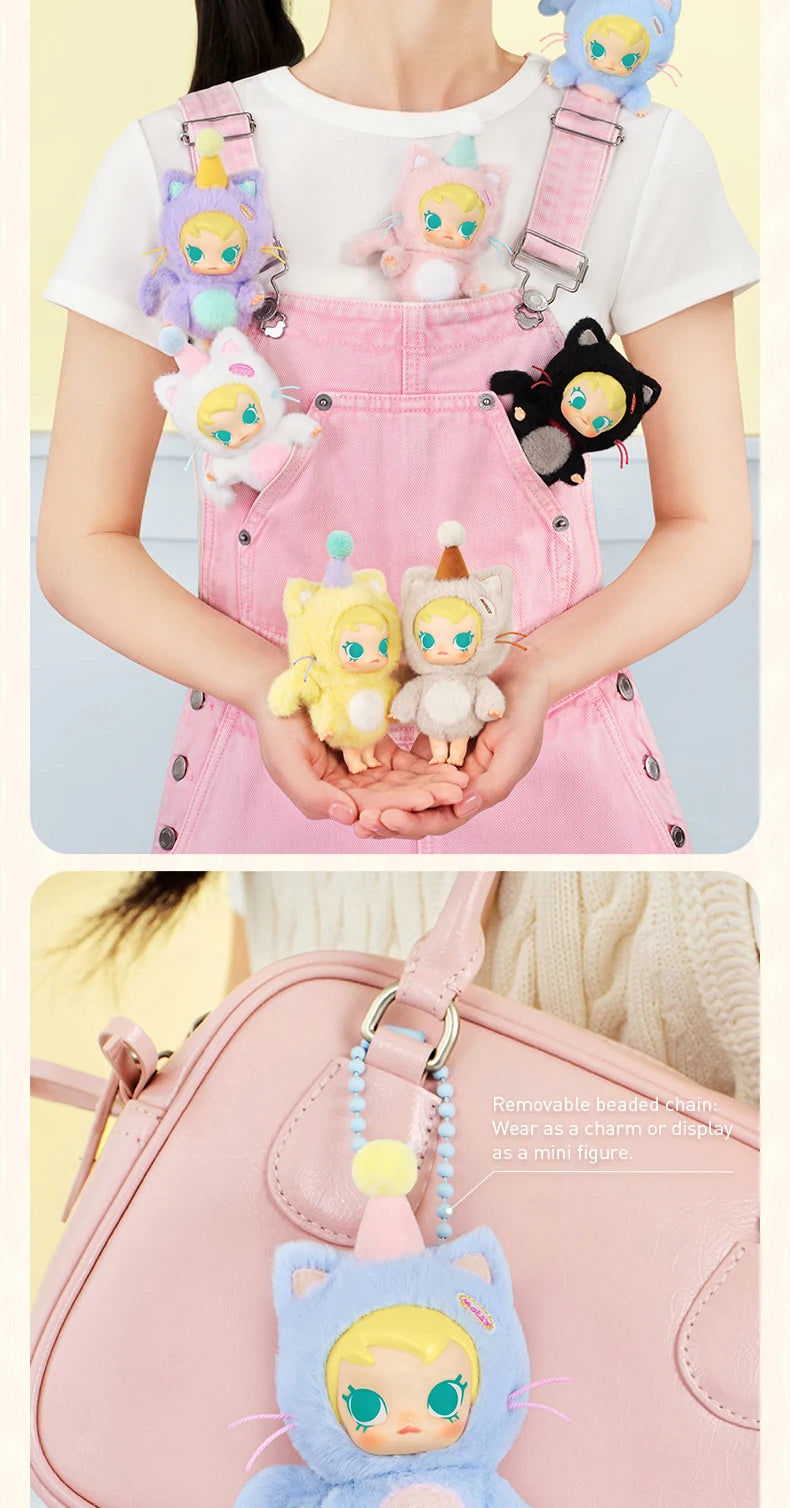 POP MART Baby Molly Pocket Friends Vinyl Plush Pendant Blind Box