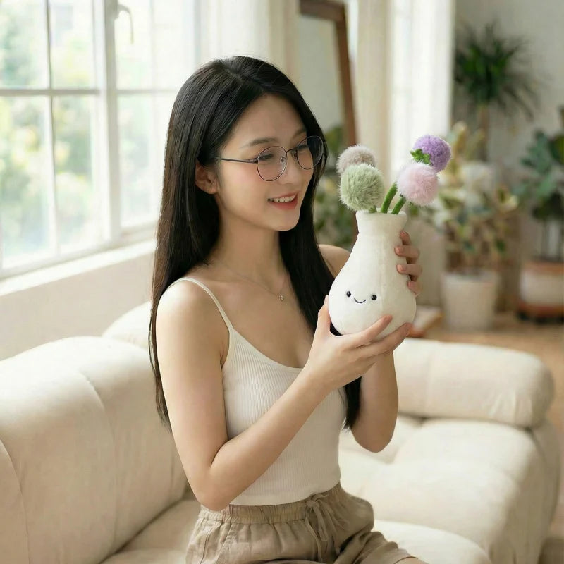 Flower Vase Plush styled product view