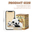 52TOYS Panda as a Cat Blind Box Mystery Flocking Collectible Figure