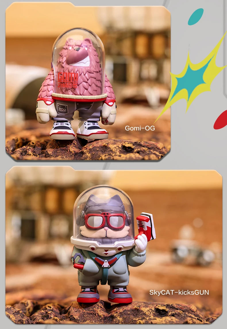 POP MART COOLABO SpaceHood Blind Box Figures