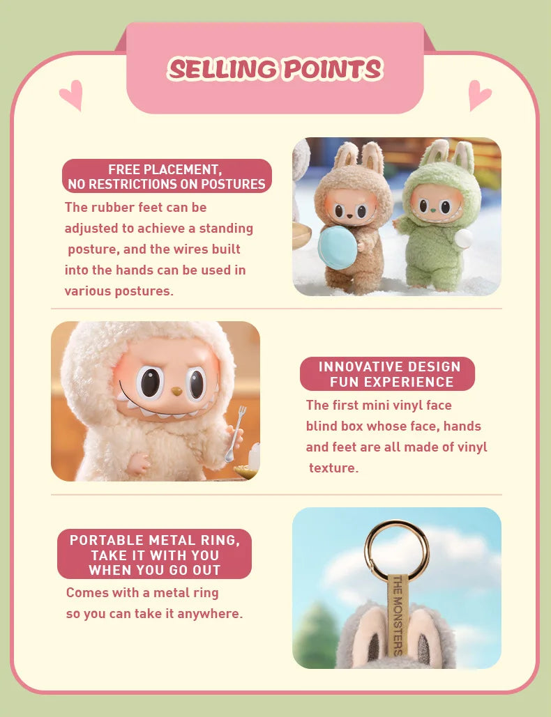 POP MART blind box vinyl figure, sealed mystery packaging, product photo for collectors in NZ