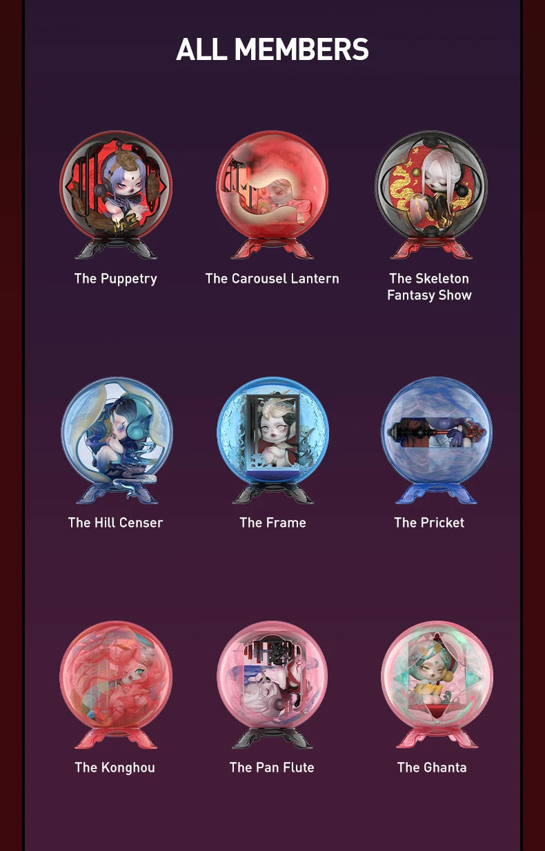 POP MART SKULLPANDA The Mirage Series Blind Box Figures