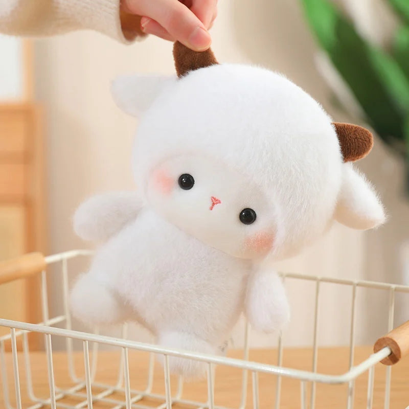 Cute Sitting Animals Plush – Red Panda, Fox, Sloth, Cat, Capybara & Pig
