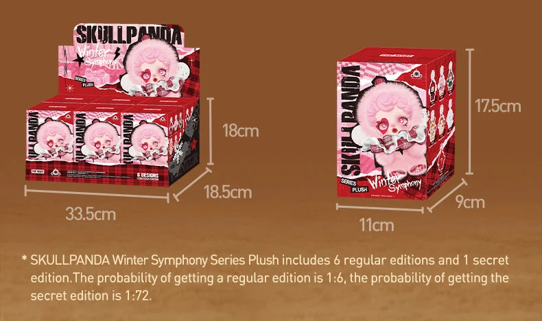 POP MART SKULLPANDA Winter Symphony Series Blind Box