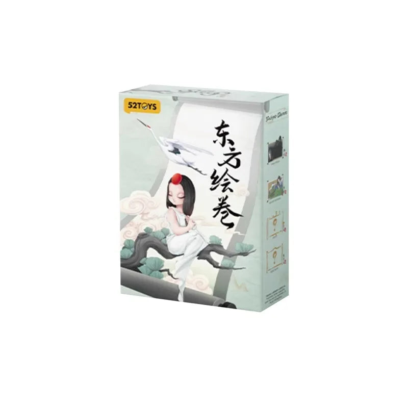 New Sleep Chinese Scrolls Series Blind Box Figures