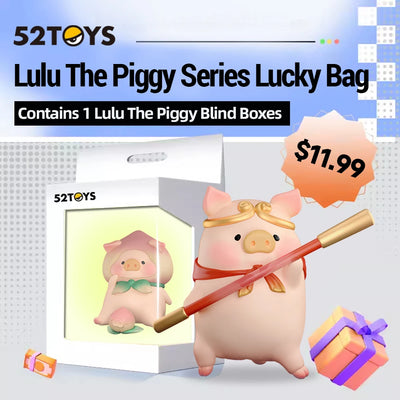 52TOYS LuLu The Piggy Lucky Bag Blind Box Mystery Collectible Figure