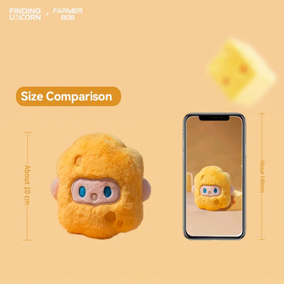 Farmer Bob Cheese Bob Ball Plush Pendant
