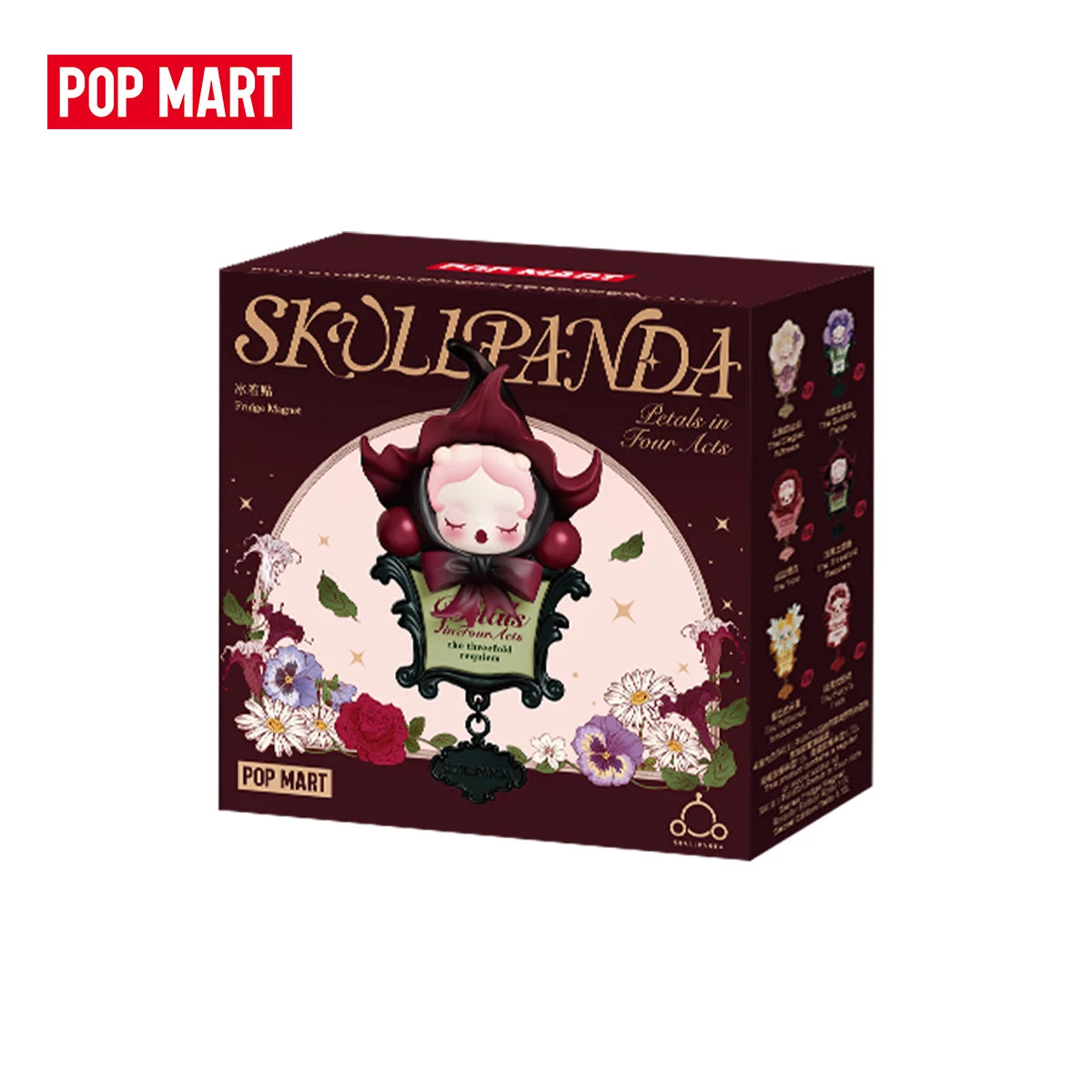 POP MART SKULLPANDA Petals in Four Acts Fridge Magnet Blind image 19
