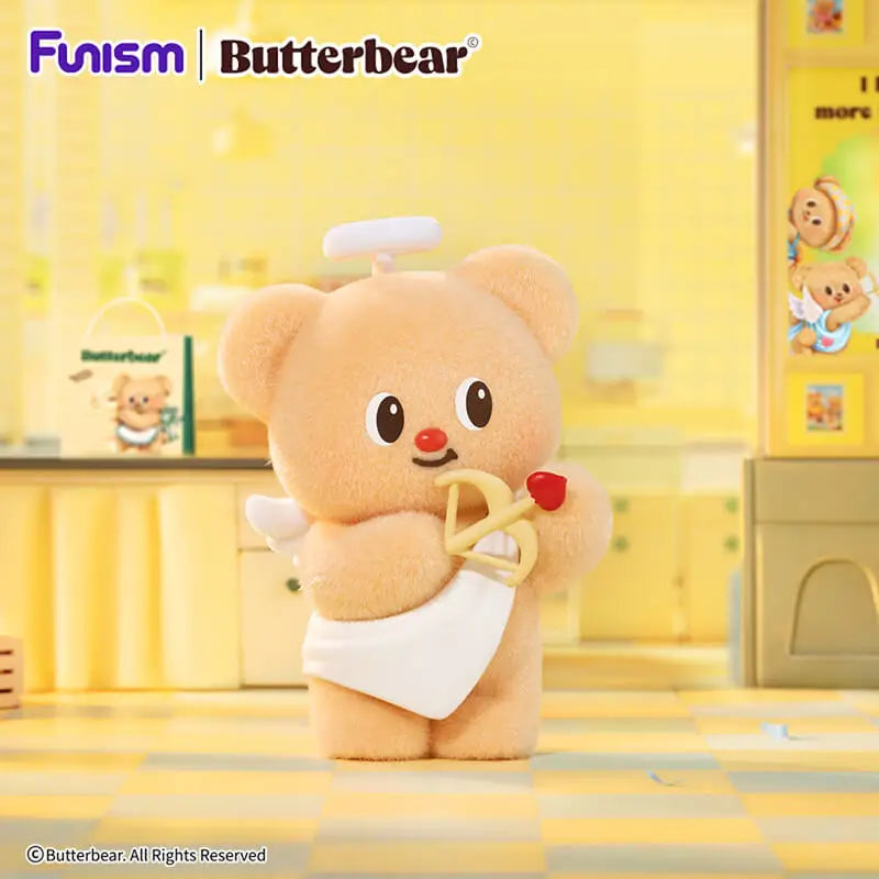 FUNISM Butterbear Happy Day Series Blind Box Figures side view