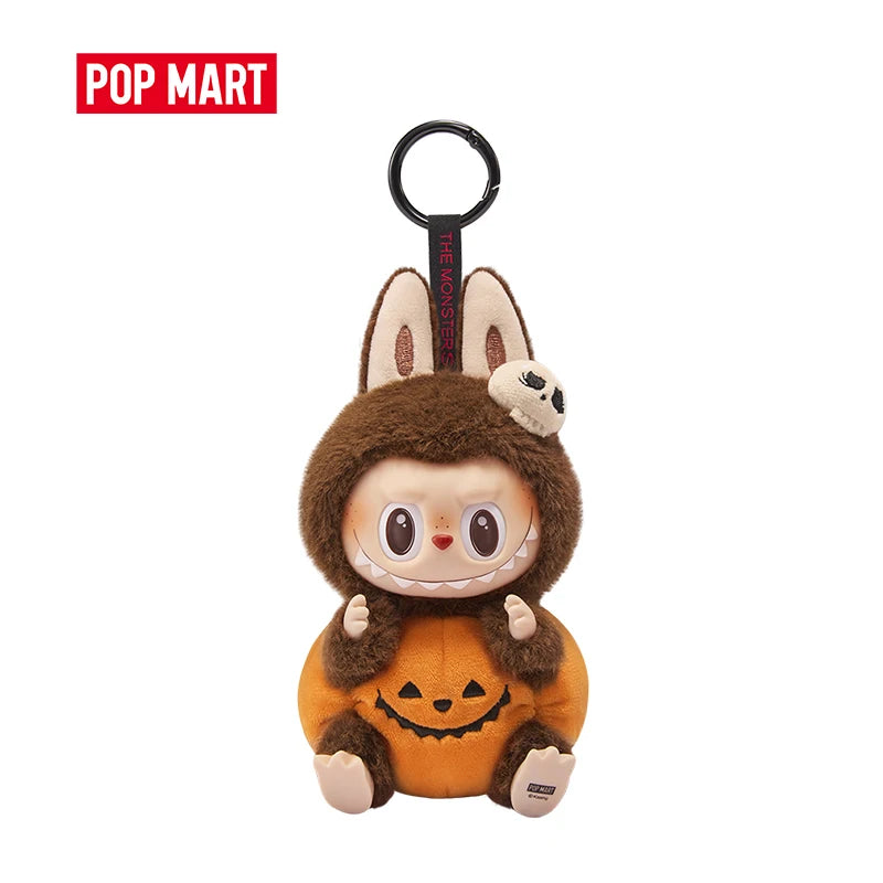 POP MART Happy Halloween Party Sitting Pumpkin Vinyl Plush Pendant Blind Box