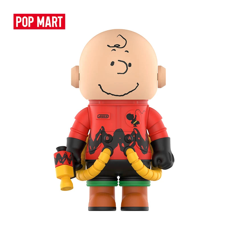POP MART MEGA SPACE MOLLY Charlie Brown & Snoopy 100% Figure