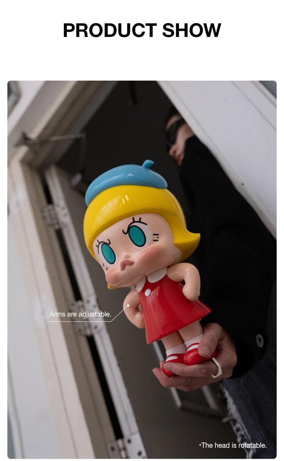 POP MART Angry Molly Original Fire XL Figure