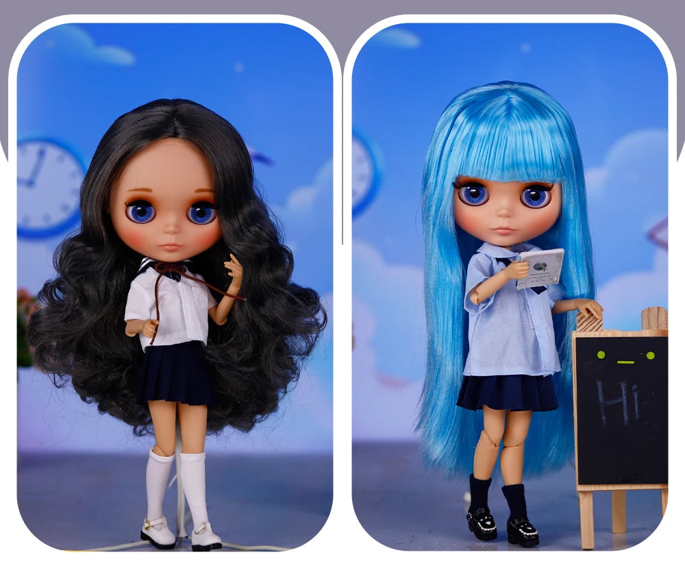 ICY DBS Blyth Doll Tan Skin Matte Face Jointed Body