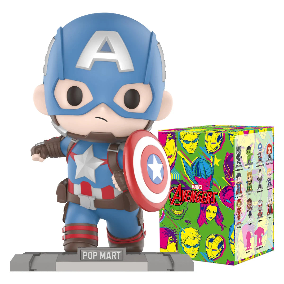 POP MART MARVEL The Avengers Series Blind Box Figures