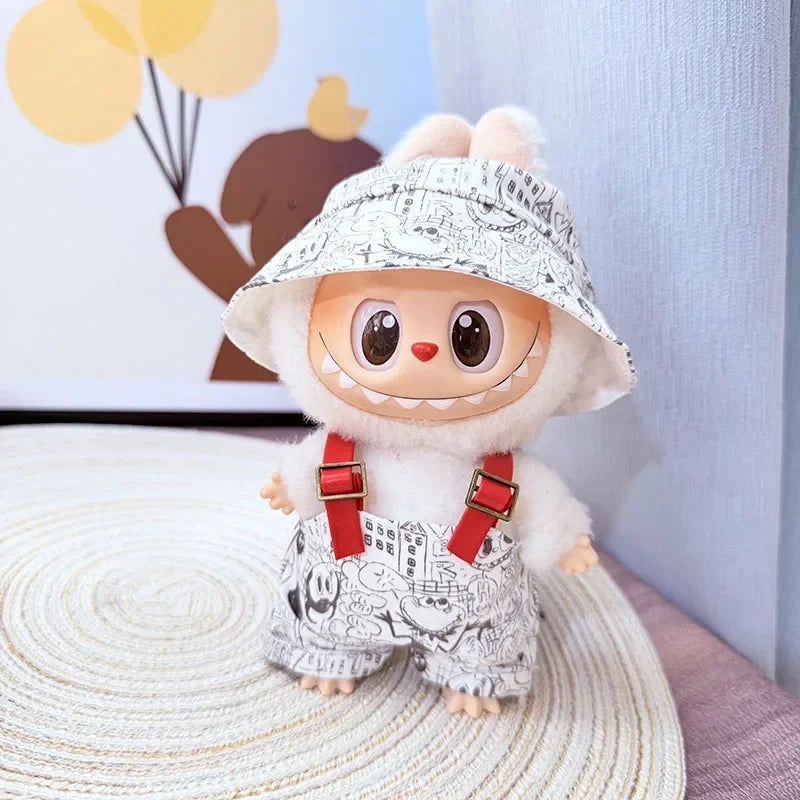 Labubu Apparel V1 V2 V3 Outfit Set Accessories for 15–18 cm Figures