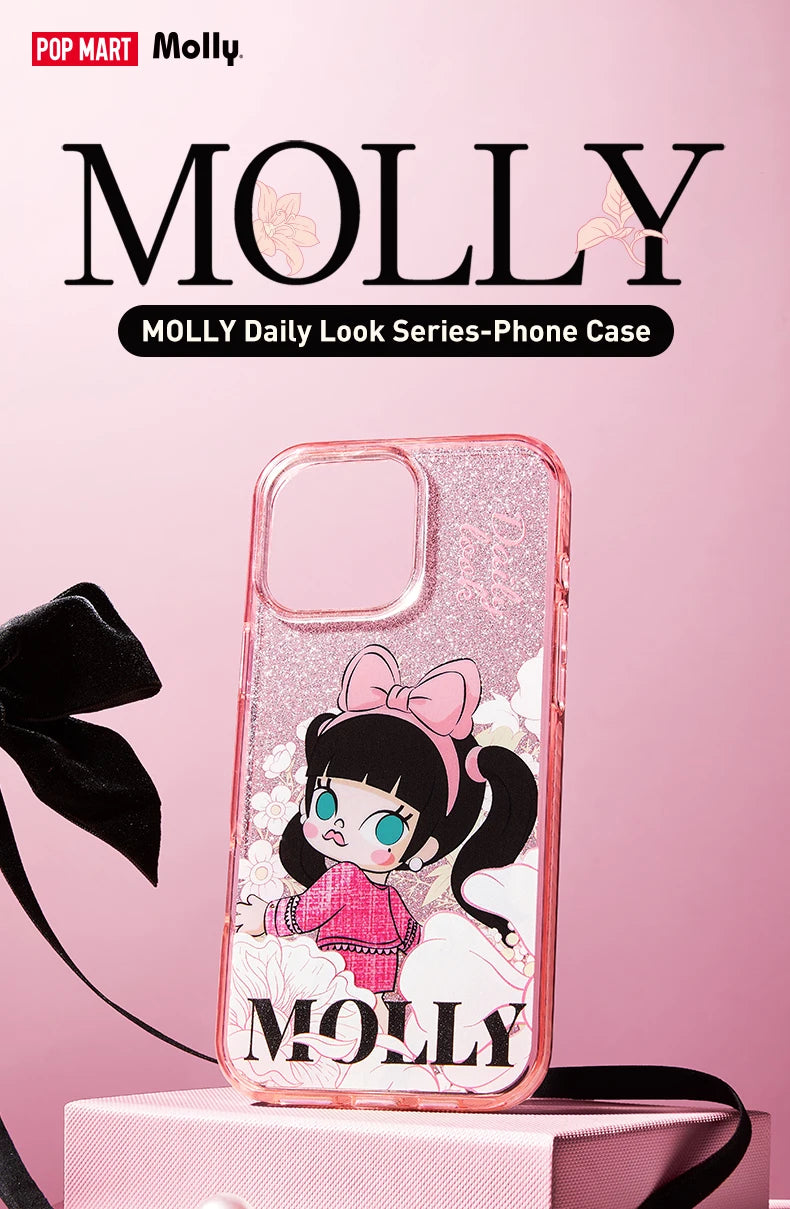 POP MART MOLLY Daily Look Series Phone Case