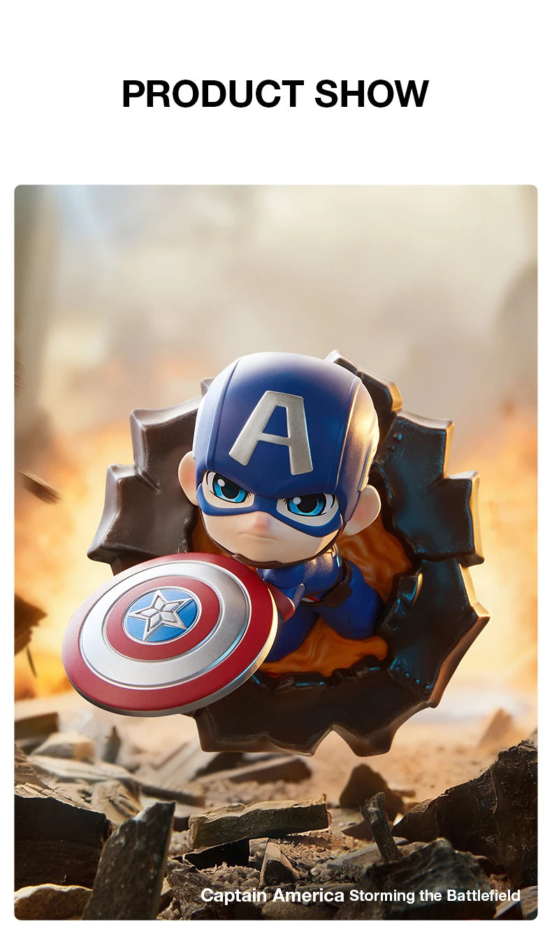 POP MART Marvel Across the Infinite Series Blind Box Figures