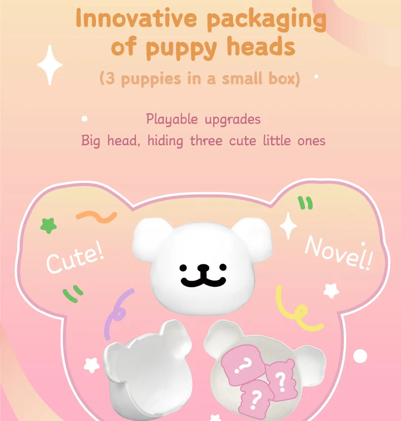 FUNISM Maltese Sweet Box Series Puppy Face Blind Box Figures