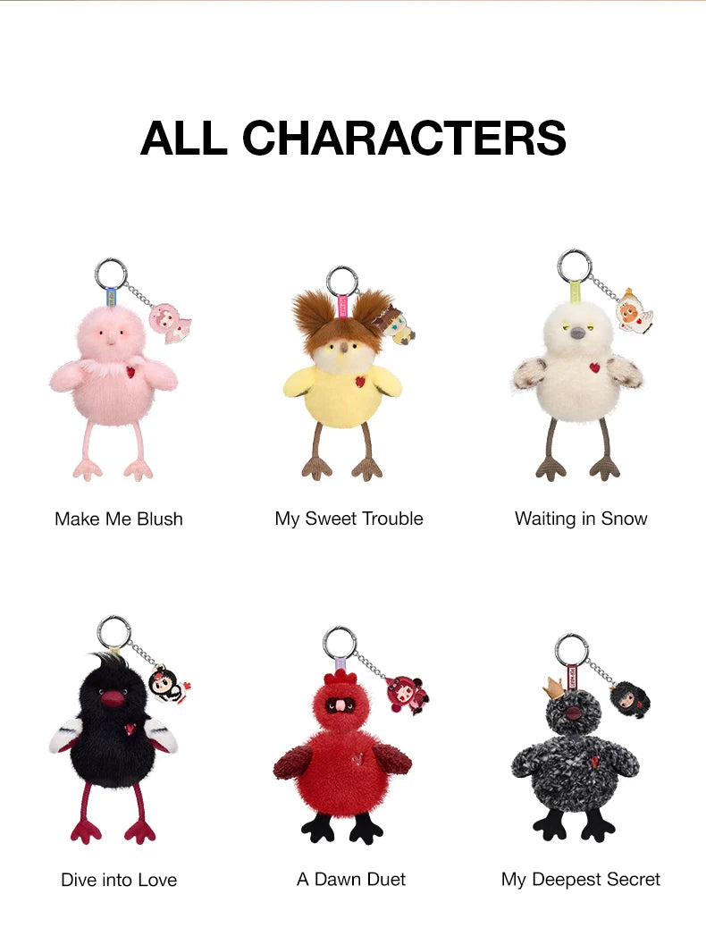 POP MART Dear Birds Series-Sachet Pendant Blind styled product view