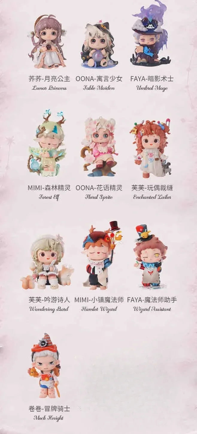 Heyone Saving Miss Joy Series Blind Box Collectible Figures