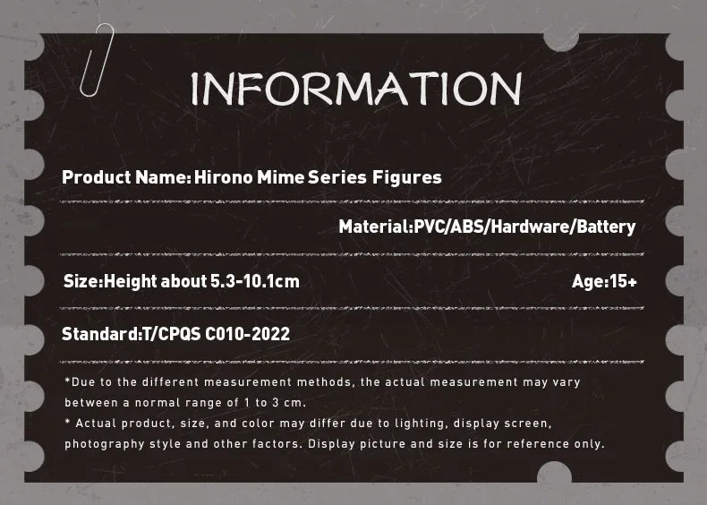 POP MART Hirono Mime Series Blind Box Figures (Pre-Order)