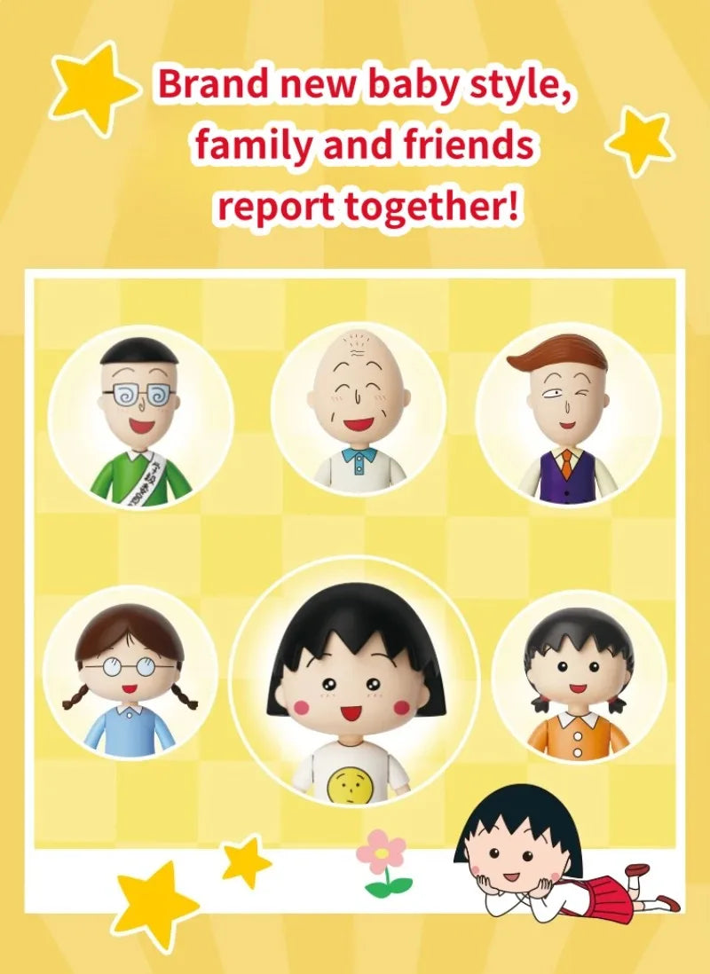 WEKKI Chibi Maruko Chan Building Blocks Micro Bricks