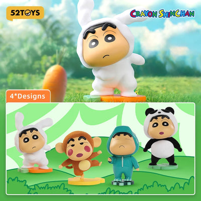 52TOYS Crayon Shin-chan Animal ChaChaCha Blind Box Mystery Anime Figure