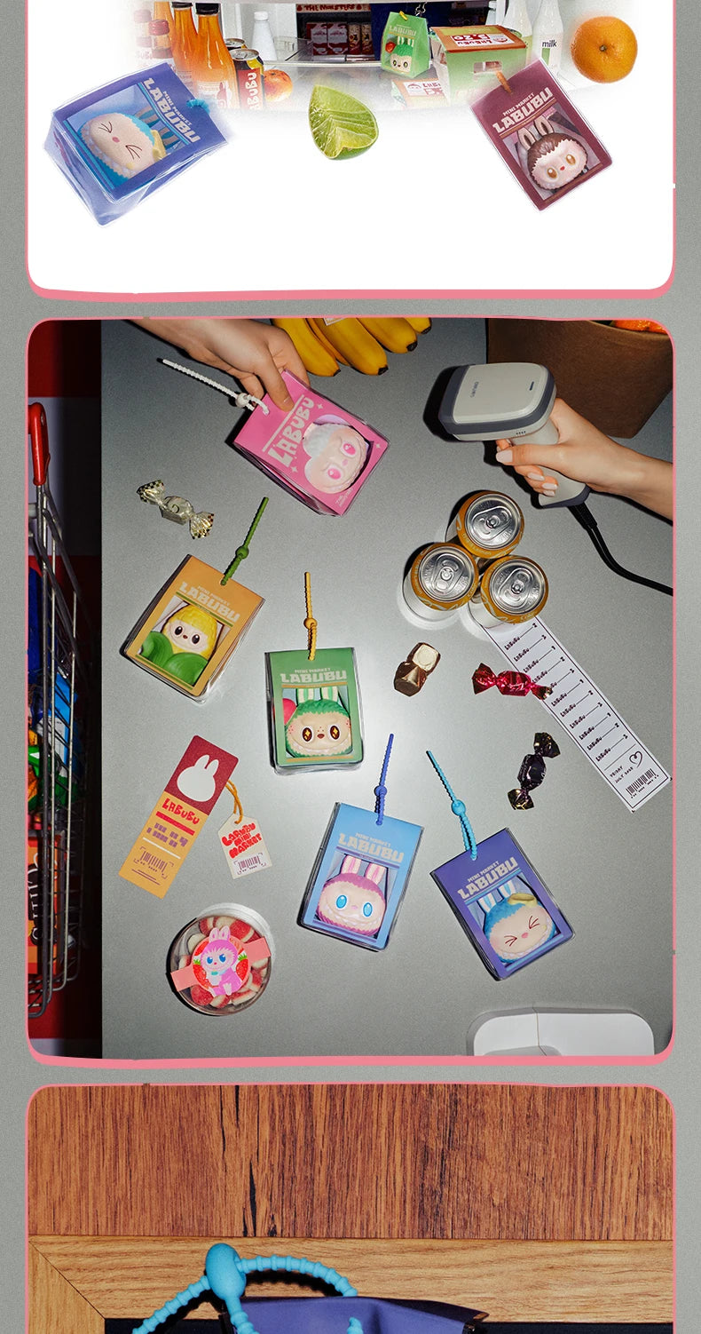 POP MART THE MONSTERS Wacky Mart Series Squishy Charm Blind Box