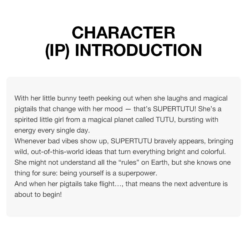 POP MART SUPERTUTU HAPPY-ING! Series Blind Box Figures