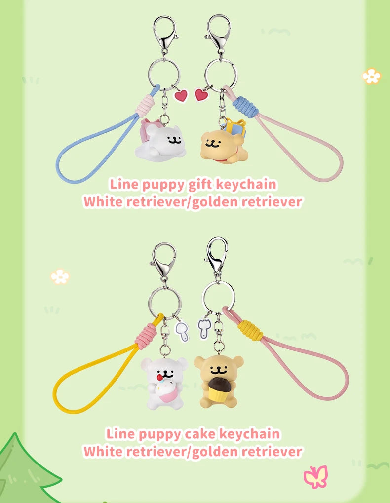 FUNISM Maltese Puppy Keychain Series