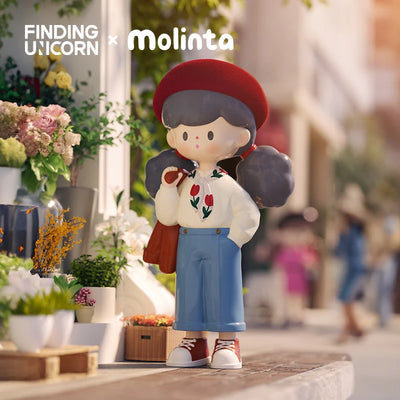 Finding Unicorn Molinta Retro Girls Series Blind Box Collectible Figures